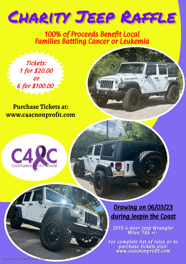 Jeep Raffle | Costumes For A Cause
